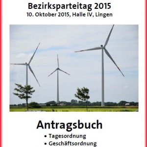 Antragsbuch zum Bezirksparteitag 2015