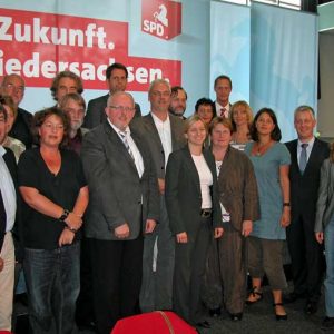 Der neue SPD-Bezirksvorstand Weser-Ems