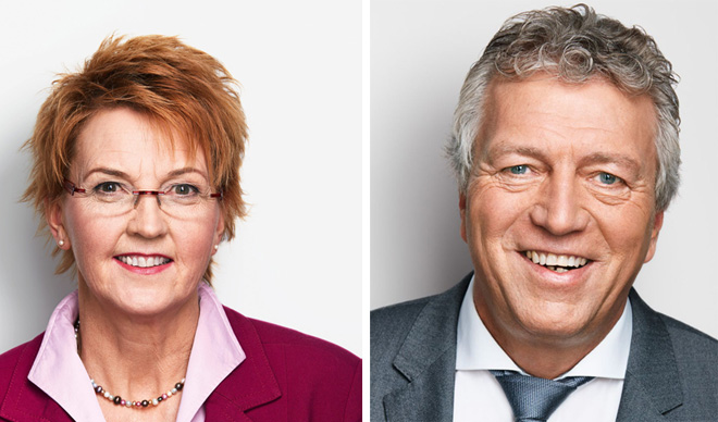 MdB Susanne Mittag und MdB Rainer Spiering