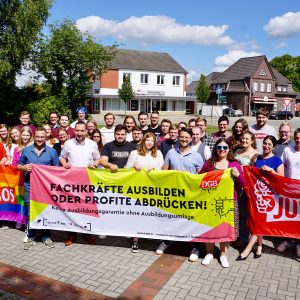 Gruppenfoto von der Juso-Bezirkskonferenz
